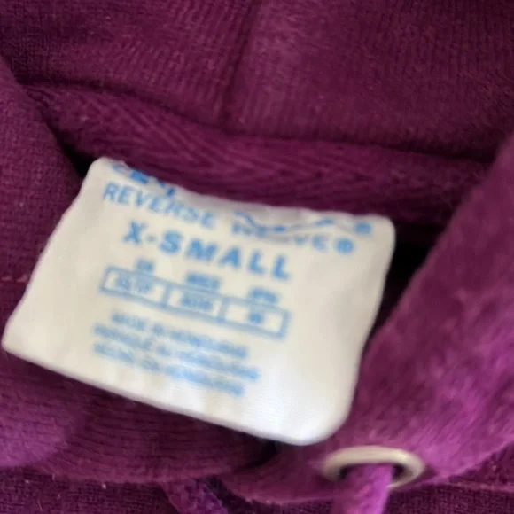 Vintage Champion reverse weave purple hoodie - Picture 2 of 2